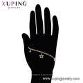 75056 Popular fashion lady jewelry simple cheap design GZ stone bracelet with flower shape